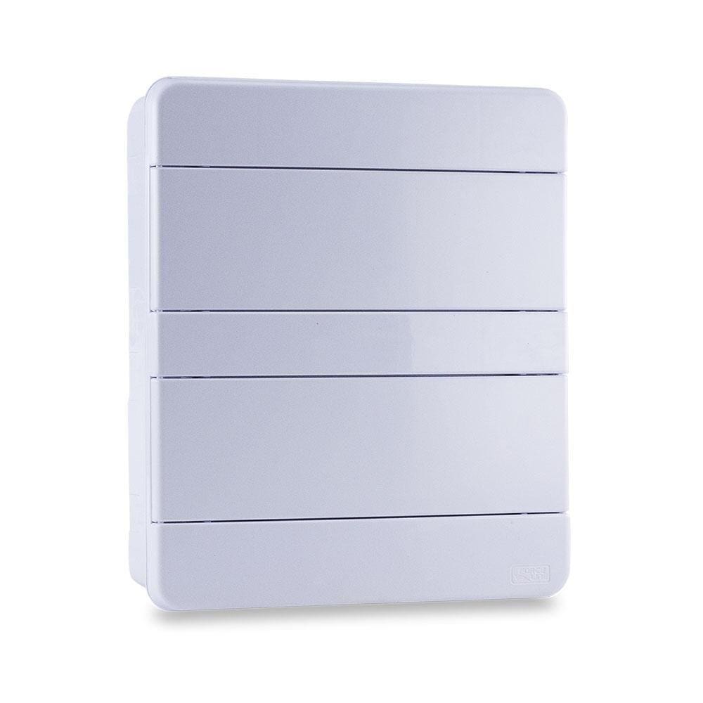 Quadro Distribuição 24 Disjuntores Din Br Embutir Forceline