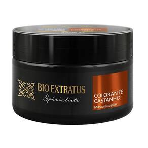 Máscara Colorante Castanho Bio Extratus 2 Min. Mágicos 120g