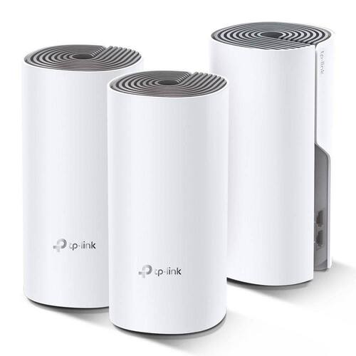 Tp-Link Roteador Wireless Ac1200 (Pack C/ 3) C/ 2 Portas Ethernet Gigabit 2,4 E 5 Ghz - Deco M4 Menor preço em Tp-Link Roteador Wireless Ac1200 (Pack C/ 3) C/ 2 Portas Ethernet Gigabit 2,4 E 5 Ghz - Deco M4