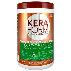 Creme De Tratamento Intensivo Keraform Skafe Óleo De Coco