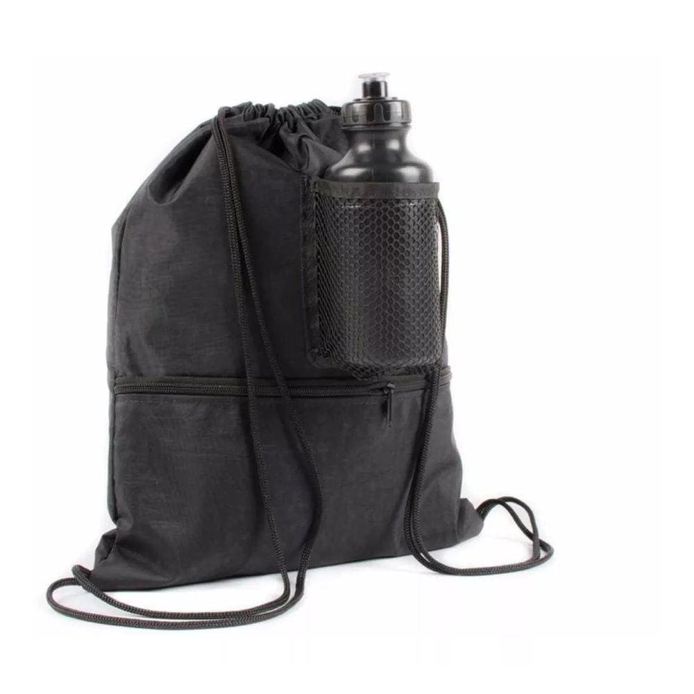 Mochila Sacola, Mochila Cordinha Preta