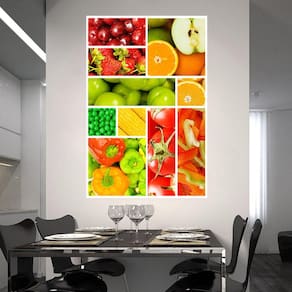 Painel Adesivo de Parede - Vegetais - 023pnp