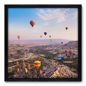 Quadro Decorativo - Balonismo - 50cm x 50cm - 119qnpcp