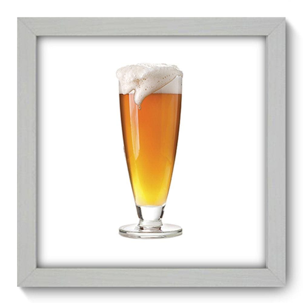 Quadro Decorativo - Cerveja - 22cm x 22cm - 246qdcb