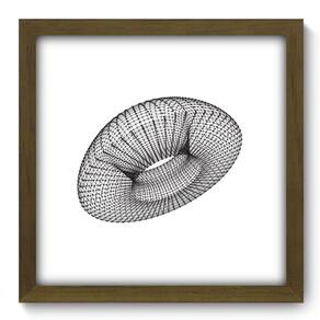 Quadro Decorativo - Abstrato - 33cm x 33cm - 095