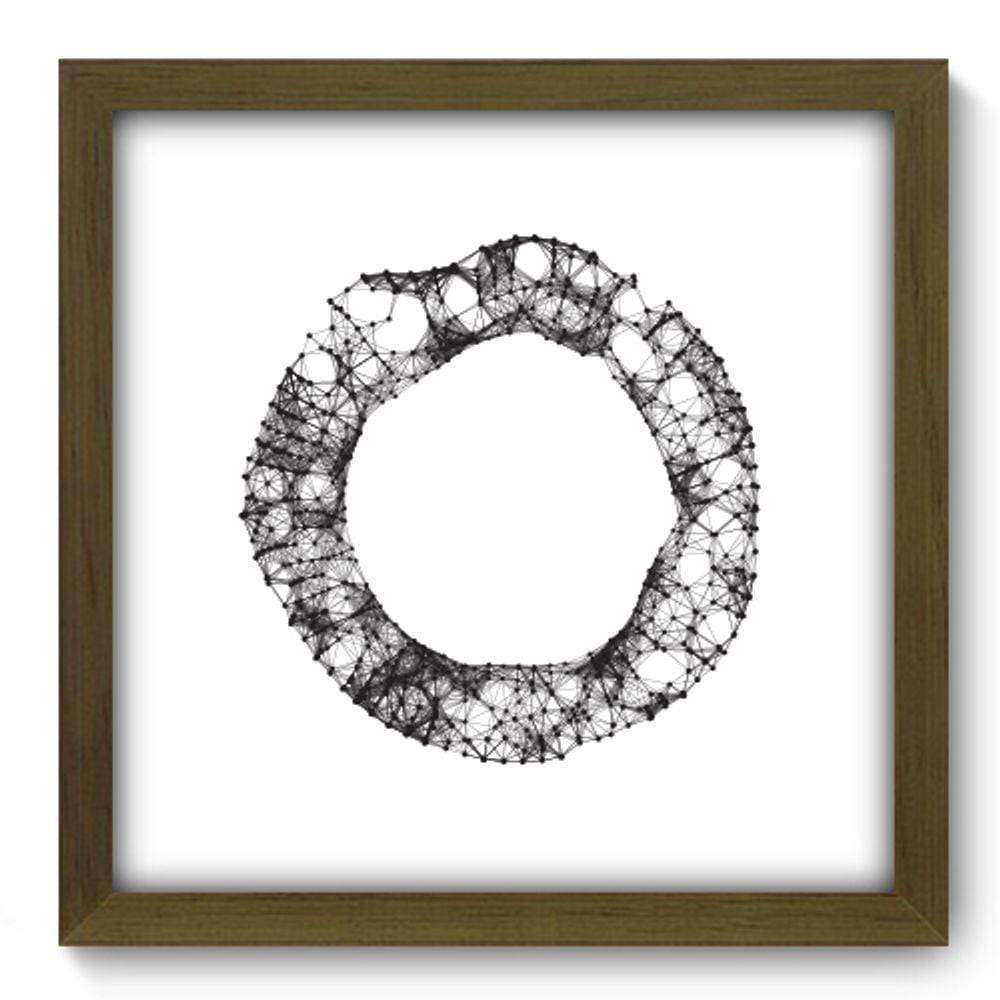 Quadro Decorativo - Abstrato - 33cm x 33cm - 105