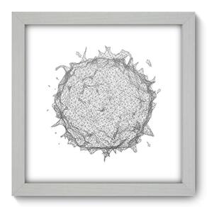 Quadro Decorativo - Abstrato - 22cm x 22cm - 144qnaab