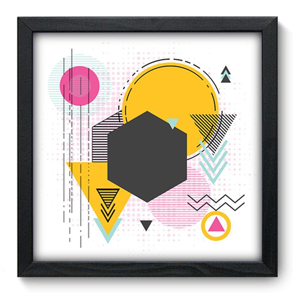 Quadro Decorativo - Abstrato - 33cm x 33cm - 232