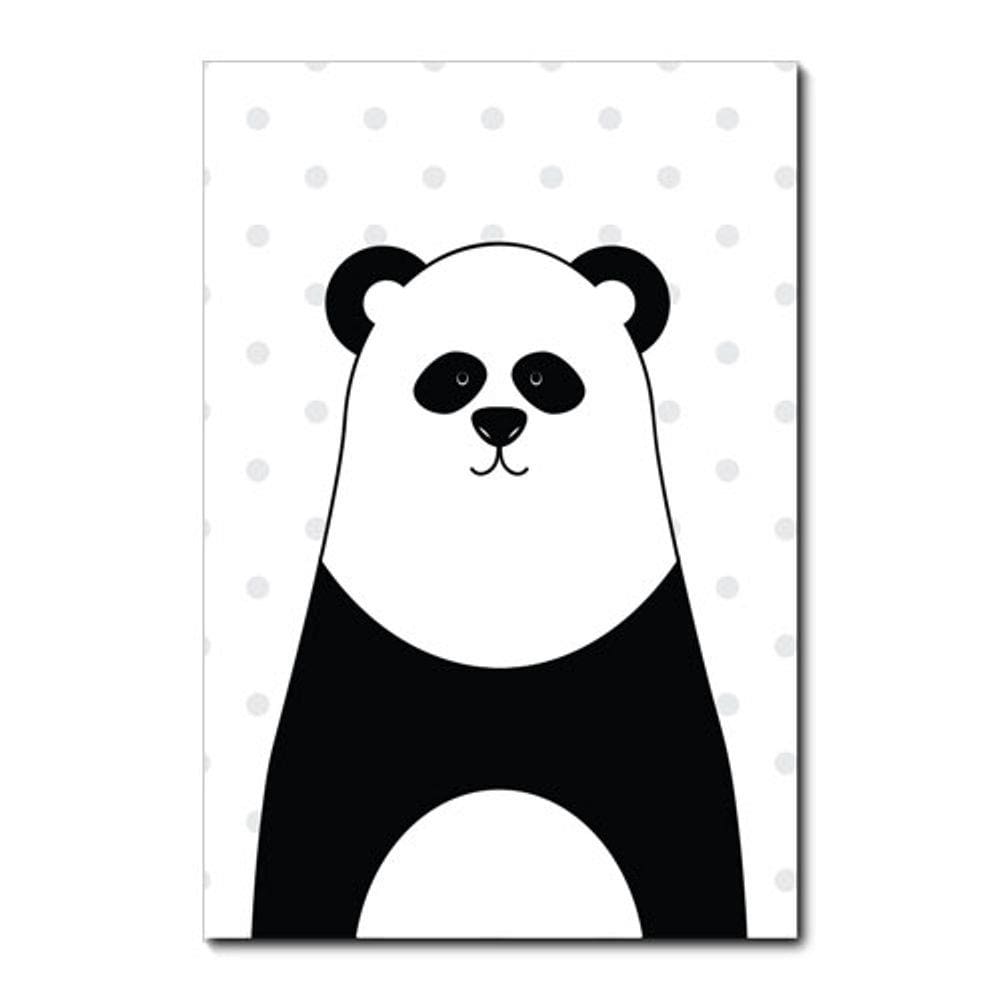 Placa Decorativa - Panda - Infantil - 1474