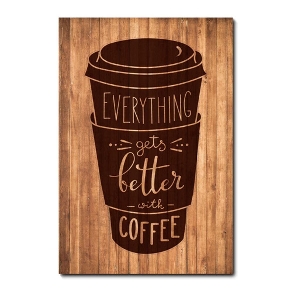 Placa Decorativa - Coffee - Café - 1645