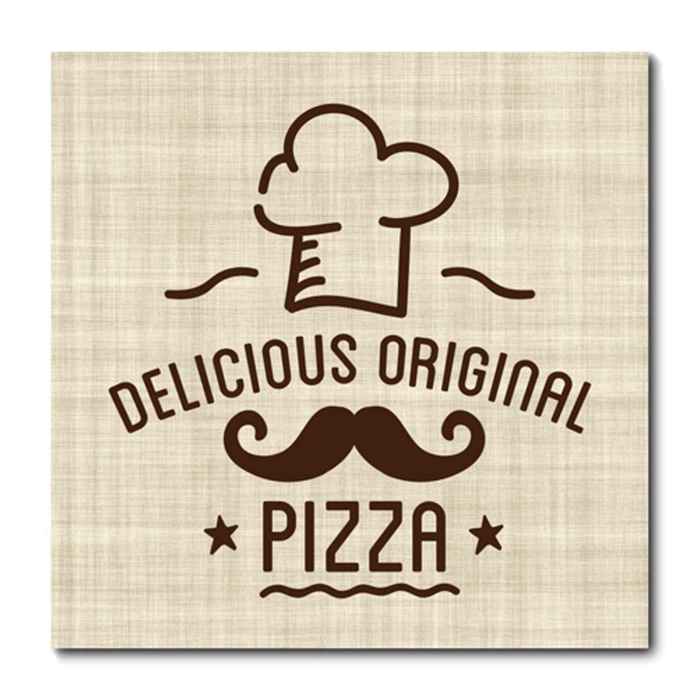 Placa Decorativa - Pizza - 1910