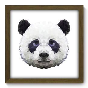 Quadro Decorativo - Urso Panda - 33cm x 33cm - 144
