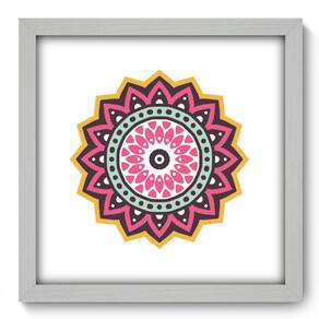 Quadro Decorativo - Mandala - 33cm x 33cm - 210qddb