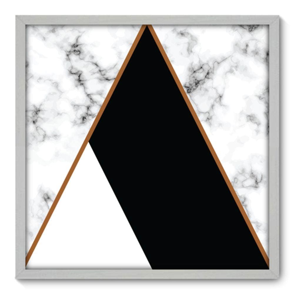 Quadro Decorativo - Mármore - 70cm x 70cm - 172qnadb