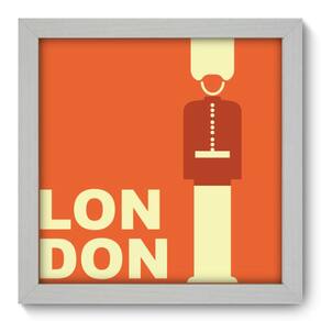 Quadro Decorativo - Inglaterra - 22cm x 22cm - 101qdmb