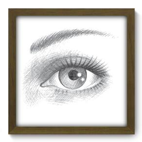 Quadro Decorativo - Olho - 33cm x 33cm - 177