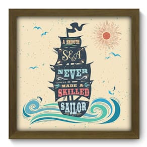 Quadro Decorativo - Sailor - 33cm x 33cm - 072