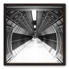 Quadro Decorativo - Metrô - 70cm x 70cm - 044qnddp