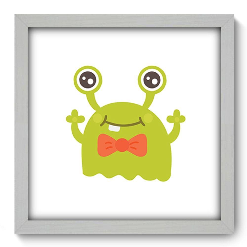 Quadro Decorativo - Monstrinho - 33cm x 33cm - 147qdbb
