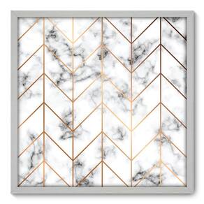Quadro Decorativo - Mármore - 70cm x 70cm - 102qnadb