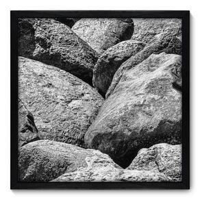 Quadro Decorativo - Pedras - 50cm x 50cm - 028qndcp