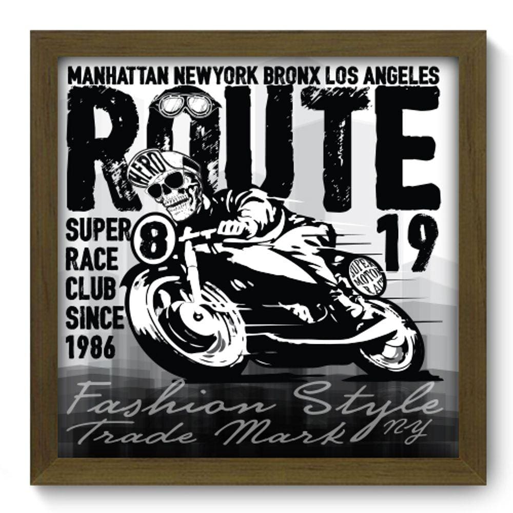 Quadro Decorativo - Motorcycle - 33cm x 33cm - 187