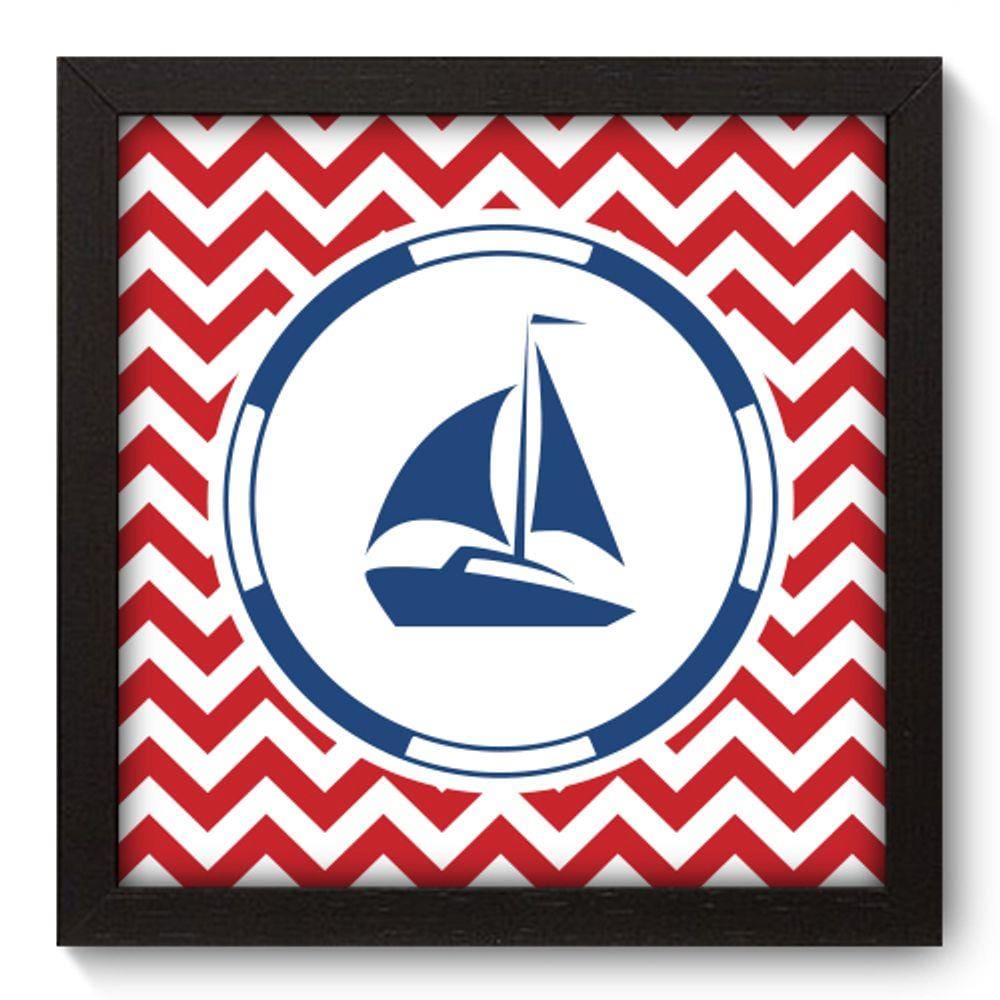 Quadro Decorativo - Navy - 22cm x 22cm - 074
