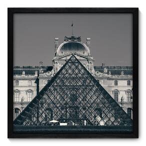 Quadro Decorativo - Louvre - 50cm x 50cm - 040qnmcp