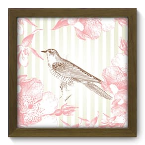 Quadro Decorativo - Passarinho - 22cm x 22cm - 060qdbm