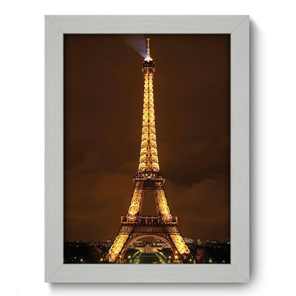 Quadro Decorativo - Torre Eiffel - 19cm x 25cm - 112qnmab