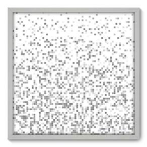 Quadro Decorativo - Pixels - 70cm x 70cm - 112qnadb
