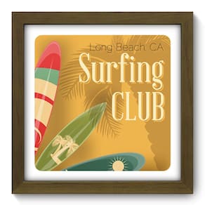 Quadro Decorativo - Surf - 22cm x 22cm - 047