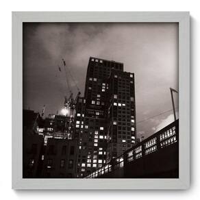 Quadro Decorativo - Construção - 33cm x 33cm - 029qdub