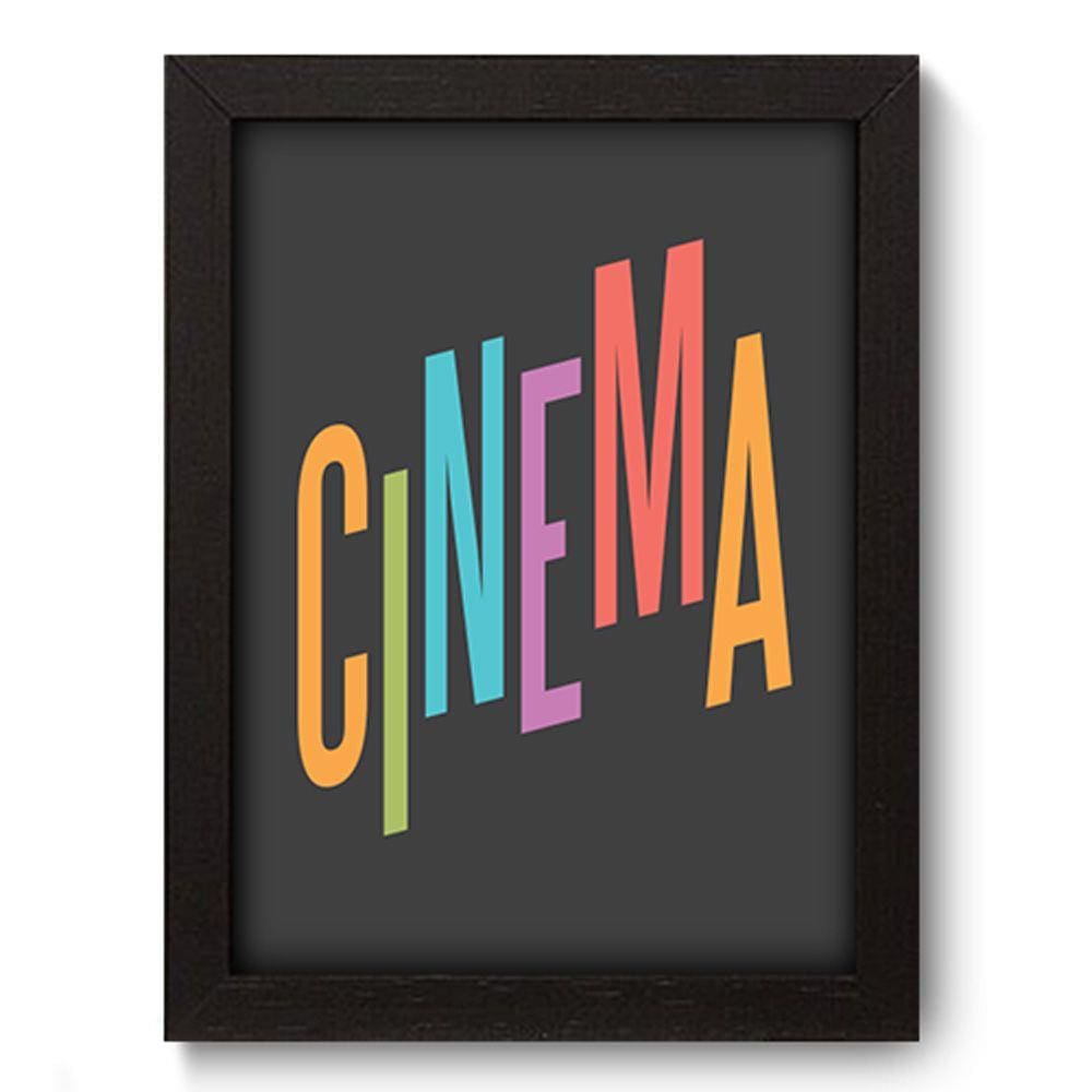 Quadro Decorativo - Cinema - 19cm x 25cm - 043
