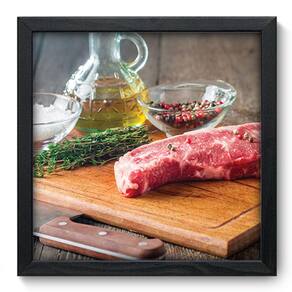 Quadro Decorativo - Churrasco - 33cm x 33cm - 162