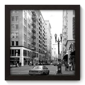 Quadro Decorativo - Cidade - 22cm x 22cm - 014qdup