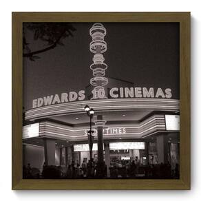 Quadro Decorativo - Cinemas - 33cm x 33cm - 008