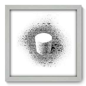 Quadro Decorativo - Cilindro - 33cm x 33cm - 081