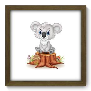 Quadro Decorativo - Coala - 33cm x 33cm - 119