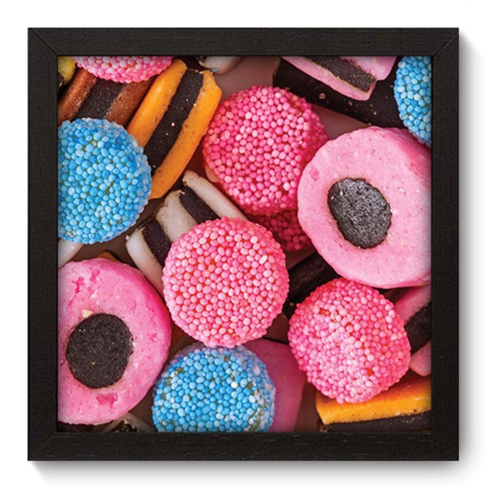Quadro Decorativo - Doces - 22cm x 22cm - 096