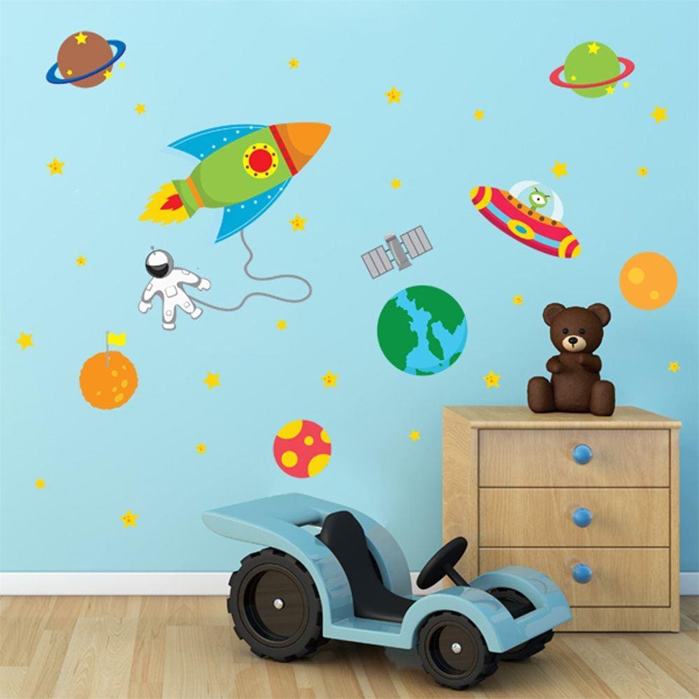 Adesivo de Parede - Astronauta - 222inm