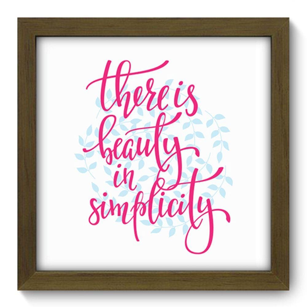 Quadro Decorativo - Frase - 22cm x 22cm - 239