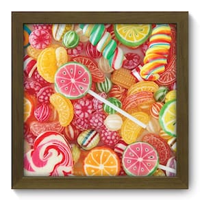Quadro Decorativo - Doces - 22cm x 22cm - 095