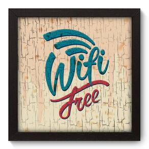 Quadro Decorativo - Free - 22cm x 22cm - 017