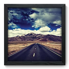 Quadro Decorativo - Estrada - 33cm x 33cm - 056qdpp