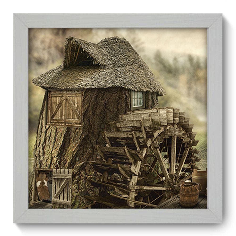 Quadro Decorativo - Fantasia - 22cm x 22cm - 080qddb