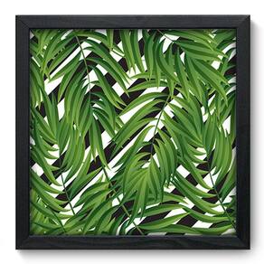 Quadro Decorativo - Folhas - 33cm x 33cm - 404