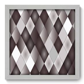 Quadro Decorativo - Losangos - 33cm x 33cm - 008