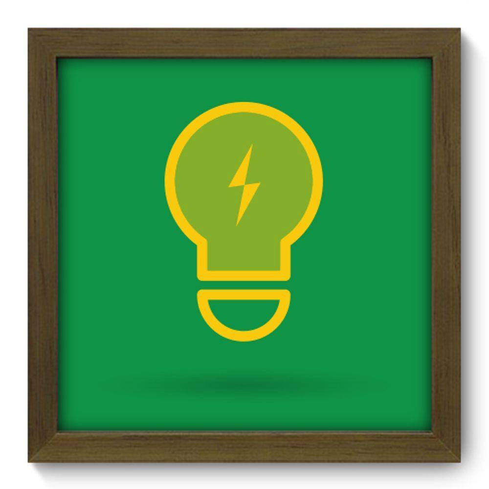 Quadro Decorativo - Idéia - 22cm x 22cm - 018