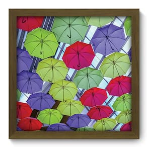 Quadro Decorativo - Guarda-Chuvas - 33cm x 33cm - 300